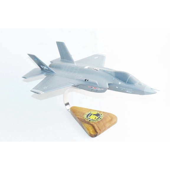 Lockheed Martin F-35A Lightning II, 461st Flight Test Squadron, 18" Mahogany Scale Model