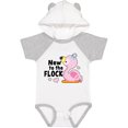 thumbnail image 3 of Inktastic New to the Flock Cute Baby Flamingo Boys or Girls Baby Bodysuit, 3 of 5