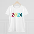 thumbnail image 3 of Senior Class of 2024 Women's  Cotton Tee Retro 2024 Seniors Graduation Gift, 3 of 4