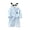 Blue, variant on Toddler Pajamas Girls Boys Boys Girls Robe Kids Flannel Hooded Bathrobe Sleepwear Toddler Plush Robes With Belt Pjs for Kids