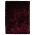thumbnail image 2 of RUGSOTIC Carpets 3'x5' Rectangle Hand Tufted Shag Polyester Handmade Violet Black Solid Area Rugs for Living Room Bedroom K00111, 2 of 8