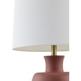 thumbnail image 3 of Livabliss Belton Traditional Accent Table Lamp, 22-inch, Brick with White Shade, 3 of 5