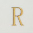 thumbnail image 1 of 1 Pc, 12 Inch X 1/4 Inch Thick Fangsong Font Wood Letters R For Direction Use Or Decor, 1 of 3