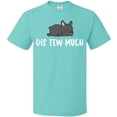 thumbnail image 3 of Inktastic Napping Dis Tew Much Grey Frenchie T-Shirt, 3 of 5