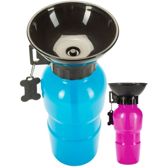 Dog Drinking Bottle with Integrated Drinking Bowl Travel Water Bottle Car Dog Bottle with Water Bowl