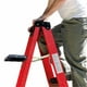 thumbnail image 2 of Escalera De Fibra De Vidrio Tipo II 4 Escalones rojo 152cm, 2 of 3