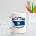 thumbnail image 4 of Designs ByLITA Montana: Big Sky Country 11oz Ceramic Coffee Mug | State Pride Collection, 4 of 6