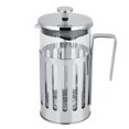 thumbnail image 2 of Cafetera, tetera francesa de vidrio de acero inoxidable, cafetera de prensa francesa, la mejor de su clase, 2 of 10