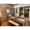 thumbnail image 2 of Rockin' Wood Easy Nail Up Application Reclaimed Wood Paneling, Natural, 2 of 6