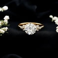 thumbnail image 4 of Rosec Jewels Certified Lab Grown 3 Carat Diamond Engagement Ring for Women - EF-VS Quality - Gift For Special Occasion, 10K Yellow Gold, US 3.00, 4 of 8