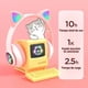 thumbnail image 4 of Auriculares gamer inalámbricos CAT Gaming STN-28 rosa con luz LED, 4 of 8