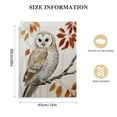 thumbnail image 2 of JRXY Owl in Fall Forest Animal Watercolor Painting Canvas Wall Art,  Design by Artist Victoria Borges 16x20 in, 2 of 5