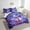 Blue Purple White, variant on Unicorn Comforter Set Purple Galaxy Starry Twin 7-Piece Bedding Set Teens Botancial Mushroom Decor Bed In A Bag Butterfly Kawaii Animals Fitted Sheet