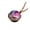 J, variant on under $10 Tanwpn Glow In The Dark Galaxy System Double Sided Glass Dome Planet Necklace Pendant