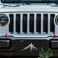thumbnail image 5 of Cross over Mountains Front License Plate, Metal License Plate, Funny Standard Plates Personalized Novelty Decorative For Men/Women/Boys/Girls Car 6×12 Inch, 5 of 6