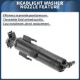 thumbnail image 4 of Unique Bargains Front Driver or Passenger Side Headlight Washer Nozzle for BMW X1 2013-2015 No.61672990155 1pc, 4 of 6