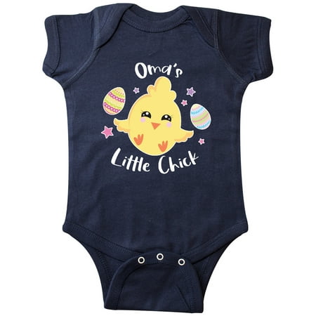 

Inktastic Happy Easter Oma s Little Chick Gift Baby Girl Bodysuit