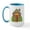 White/Blue Inside, variant on CafePress - Gingerbread House Large Mug - 15 oz Ceramic Large White Novelty Mug