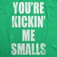 thumbnail image 4 of Maternity Kicking Me Smalls Funny T shirt Pregnancy Announcement Novelty Tee, 4 of 9