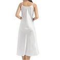 thumbnail image 2 of Amvlyk Sleepshirts for Women Modal Nightgown Sleepshirt Mid-Length Short Sleeve Nightshirt Round Neck Nightdress Loose Loungewear Casual Sleepwear House Dress Home Wear Pajamas, 2 of 2