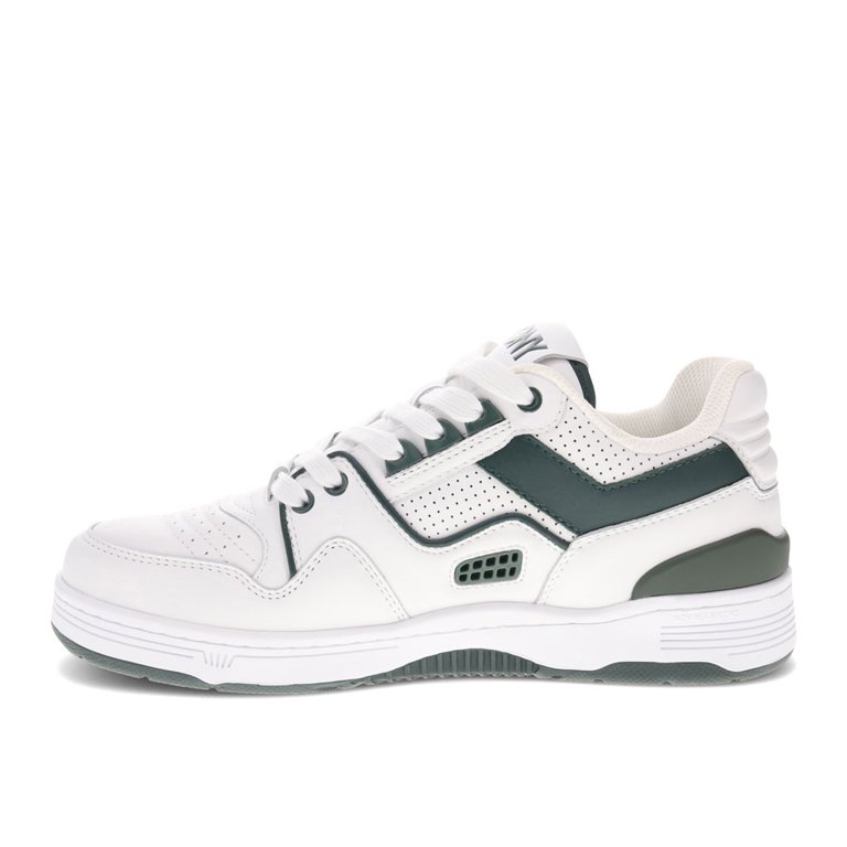 Mens Pony M100 LOW Shoe Size: 10 Whie - Dark Green  display picture 2