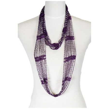 Womens Beaded Embroidered Shawl - Women's Laies Fshion Long Fishnet Beaded Infinity Scarf Neck Scarves Shawl Wrap