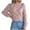 Pink, variant on TFEOQRY Pullover Sweater for Women Hollow Casual Solid Color Knit Wear Long Sleeved Round Neck Sweater Top Khaki