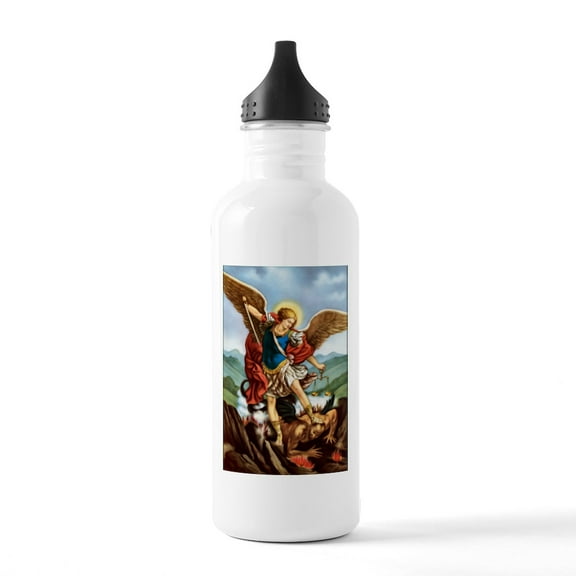 CafePress - Saint Michael The Archangel Water Bottle - Stainless Steel Water Bottle, Sports Bottle, 1.0L