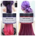 Unisex DIY Hair Color Wax Mud Dye Cream Temporary Modeling 8 Colors Mofajang PURPLE
