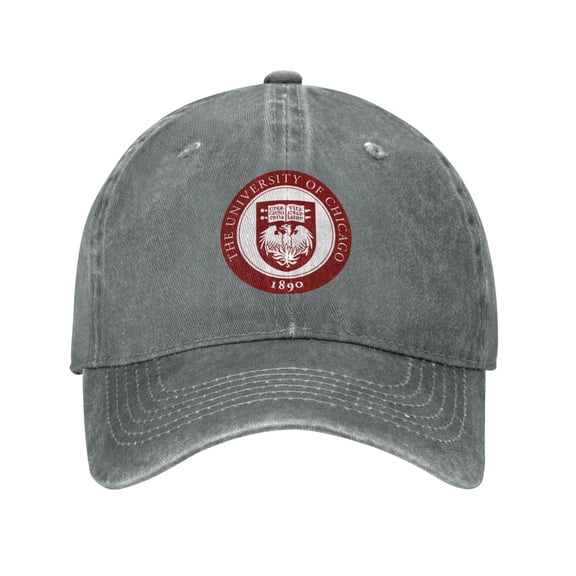 The University Of Chicago Hat Adult Adjustable Classic Washed Casquette Cap Hat Baseball Cap