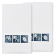 thumbnail image 4 of Authentic Hotel and Spa  100% Turkish Cotton Ava 2PC Embellished Bath Towel Set Cream, 4 of 5