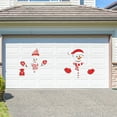 thumbnail image 7 of EUDIDV Xmas Decorative Stickers Christmas Snowman Magnetic Fridge Sticker Wall Sticker Holiday Decals, 7 of 7