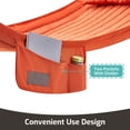 thumbnail image 4 of CHULIM Garden Hammock,2-Person Quilted Fabric Hammock,450lbs Wight Capacity,78.7in L x 55in W,Terracotta, 4 of 7
