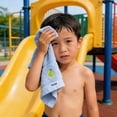 thumbnail image 5 of Tyidzon Children's Facial Towel, Washcloth Towels, Face Towels Hand Towels for Bathroom, Fingertip Towels Children Wash Cloths for Hand, Face, Shower, 10X20 Inch, 5 of 7