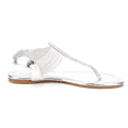 thumbnail image 3 of Dream Pairs Womens Flat Sandals Fashion Rhinestone T Strap Thong With Ankle Strap Summers Sandals for Women Spparkly Silver 7.5, 3 of 5