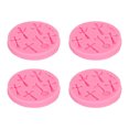 thumbnail image 1 of Moules de Cuisson en Silicone, Forme Moule Résistance à la Corrosion Élasticité 4PCS pour Décoration de Gâteau Bricolage, 1 of 8
