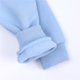 thumbnail image 5 of Gibobby Sudadera Forro Polar clásico con Cuello RedondoSudadera de lana para niños pequeños y niñas(Azul claro, 2-3 Años), 5 of 5