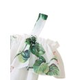 thumbnail image 4 of Xingqing 8 Colors Summer Princess Kids Girls Dress Flowers Printed Short Sleeve Off Shoulder Ruffles A-Line Chiffon Dress, 4 of 7