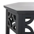 thumbnail image 5 of SAFAVIEH Connor Geometric Hexagon End Table w/ Shelf, Charcoal Grey, 5 of 8