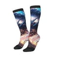 thumbnail image 3 of Salouo Urban Style Colorful Dragon Print Women's Men's Ankle Socks 1-pack Casual Athletic Socks for Unisex Adult Moisture-Wicking Socks for Daily Wear/Running/Sport, 3 of 8