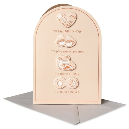 American Greetings Anniversary Card (My Partner in Everything)