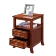 thumbnail image 3 of Convenience Concepts Table d'Appoint Carré Melbourne en Finition Bois Cannelle, 3 of 3