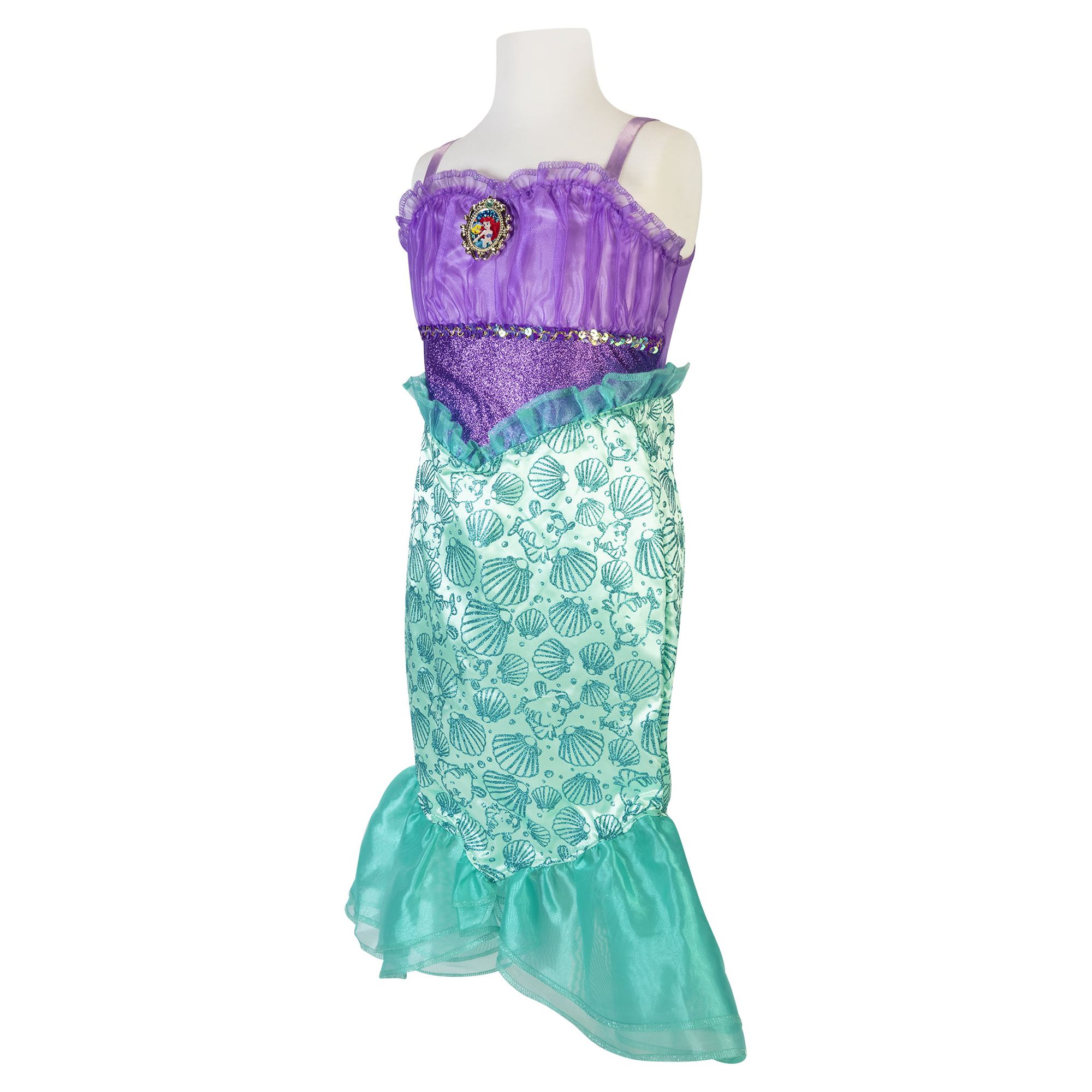Disney Princess Ariel Children's Dress Perfect for Halloween or Dress Up - image 4 of 6