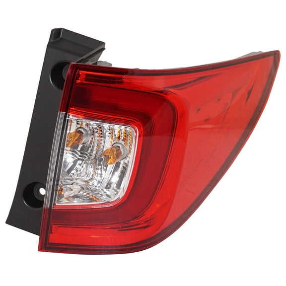 Tail Light Compatible with 2019-2022 Honda Pilot Right Passenger Side, Outer With bulb(s)