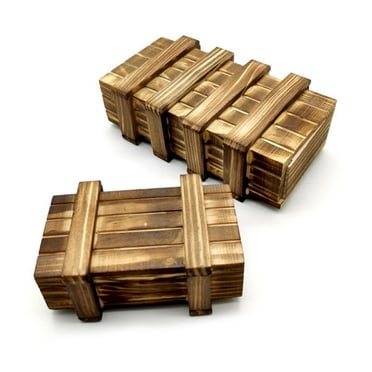 Brain Teaser Open Magic Box Wooden Kongming Lock Puzzle Kid Toys Child Gift