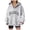 Light Gray, variant on Womens Blouses Dressy Casual Winter Fall Oversized Hooded Long Sleeve Bell One Shoulder Hoody Graphic Leisure Cotton Hoodie Sweatshirt(Pink,XXL)