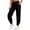 a01Black, variant on Women Cinch Bottom Sweatpants Seam Front Athletic Joggers Lounge Pants Relaxed Soft Fit Stretch Trousers with Pockets Khaki S