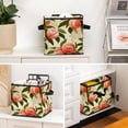 thumbnail image 6 of Peach Foldable Storage Baskets with Handle, 10.8"x10.5"x10.6" - Large Capacity Toy Box Storage Box, 6 of 6