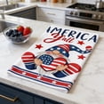 thumbnail image 6 of TONGYIJIA Kitchen Towels, Patriotic Red White Blue Dish Towels, Absorbent 23.6x15.8 Inches Tea Towels For Cooking Baking, 6 of 6