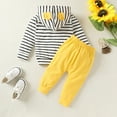 thumbnail image 3 of Toddler Baby Girl Boy Sweatshirt Outfits Winter Long Sleeve Hoodie Top Pants Clothes Set 2pcs for 0-6 Months, 3 of 7
